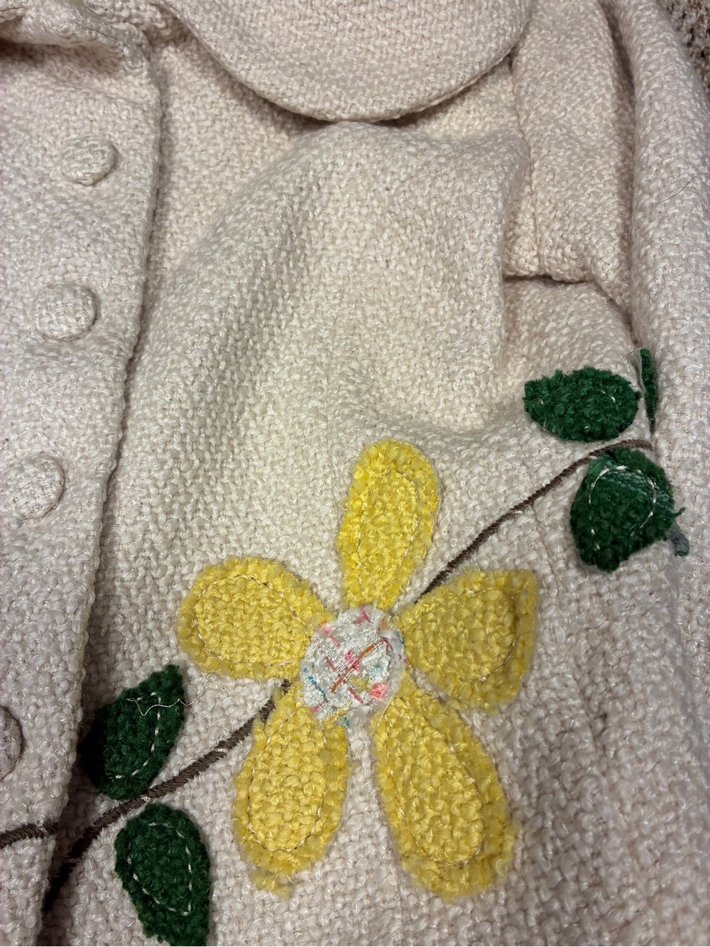 Anthropologie IF Floral Appliqué Jacket - Picture 12 of 14